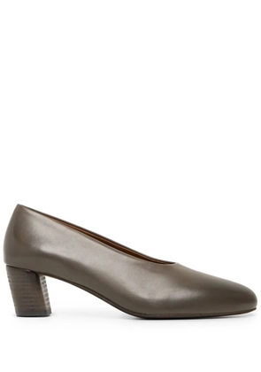 Marsèll Gocciolina block-heel leather pumps - Brown