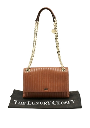 DKNY Vintage quilted chain shoulder bag - Brown