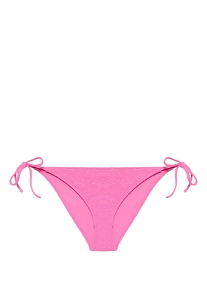 Calvin Klein textured bikini bottoms - Pink