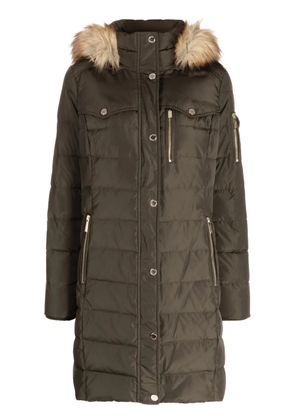 Michael Michael Kors hooded puffer coat - Green