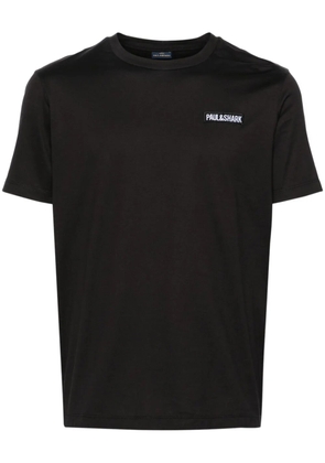 Paul & Shark photograph-print cotton T-shirt - Black