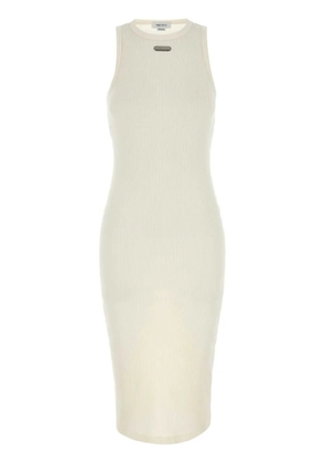 Alexander McQueen cotton dress - White