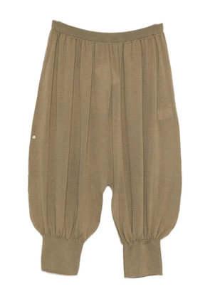 Paloma Wool merino wool palazzo trousers - Neutrals