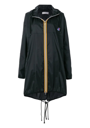 Faith Connexion X K-Way oversized zipped coat - Black