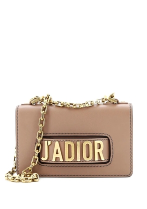 Christian Dior Pre-Owned J'Adior Flap Bag Leather Mini crossbody bag - Neutrals