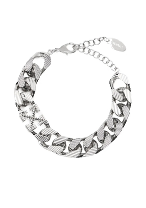 Off-White Arrow chain bracelet - Silver