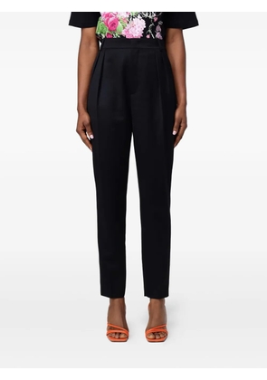 Moschino pleated trousers - Black