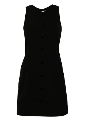 GANNI Light Twill Suiting mini dress - Black