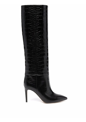 Paris Texas Cocco 85mm stiletto boots - Black