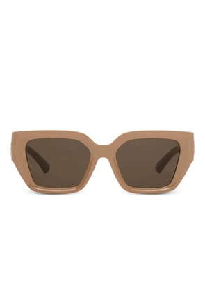 Burberry Eyewear EKD oversize-frame sunglasses - Neutrals