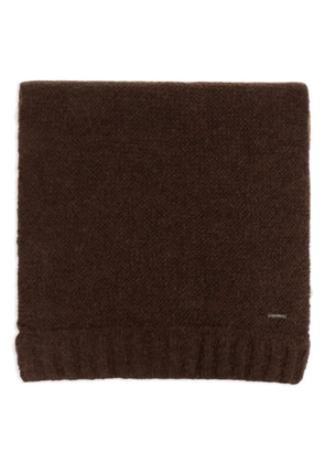 DSQUARED2 alpaca scarf - Brown