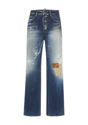 DSQUARED2 distressed-effect jeans - Blue