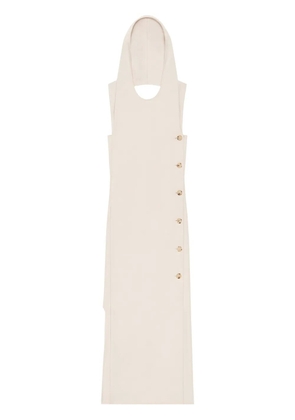 Courrèges Oblique dress - Neutrals