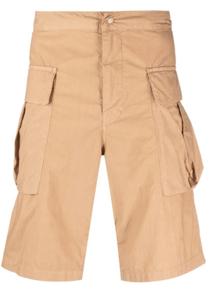ASPESI knee-length cargo shorts - Neutrals
