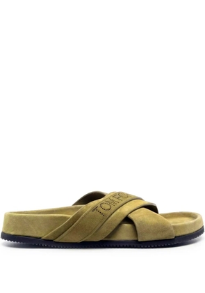 TOM FORD crossover-strap sandals - Neutrals