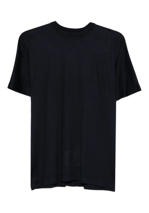 Carven crew-neck short-sleeve top - Blue