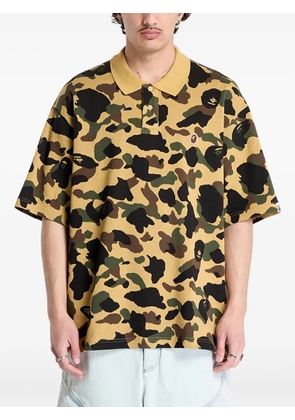 A BATHING APE® short-sleeves polo shirt - Yellow