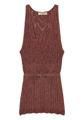 TWINSET knitted top - Brown