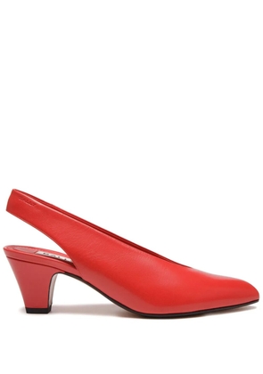 Bally 55mm Alva pumps - Red