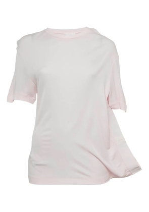 Givenchy Pre-Owned 4G motif asymmetrical T-shirt - Pink