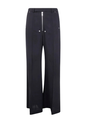 Rick Owens Belas zip-front wide-leg trousers - Black