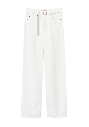 TWINSET wide-leg jeans - White