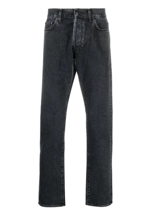 Carhartt WIP mid-rise straight-leg jeans - Black