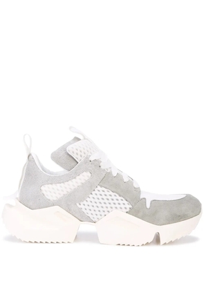 UNRAVEL PROJECT panelled sneakers - Grey