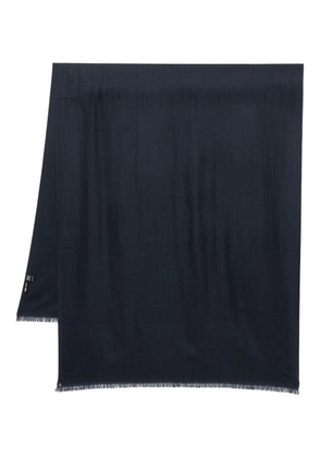 TOM FORD fringed scarf - Blue