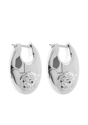 Versace Medusa-head hoop earrings - Silver