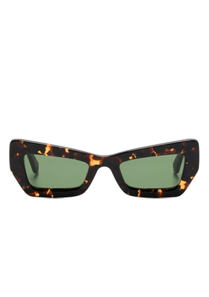 Off-White Eyewear Aurora sunglasses - Brown
