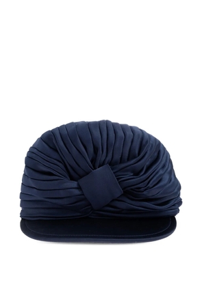 DSQUARED2 pleated bow cap - Blue