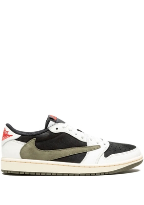 Jordan x Travis Scott Air Jordan 1 Low OG 'Olive' sneakers - White