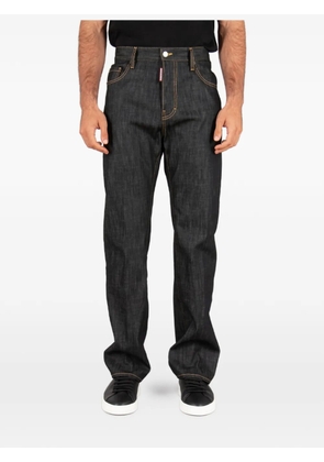 DSQUARED2 topstitching trousers - Black