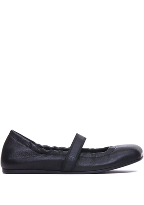 Vic Matie leather ballerina shoes - Black