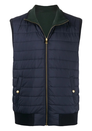 Ralph Lauren Purple Label padded waistcoat jacket - Blue