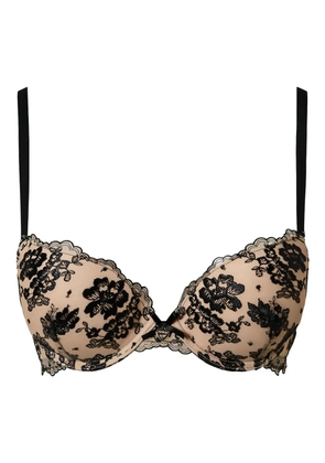 TWINSET embroidered-tulle push-up bra - Neutrals