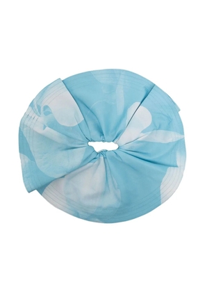 Low Classic large patterned scrunchie - Blue