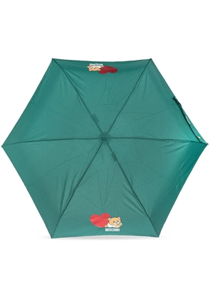 Moschino Teddy Bear-motif umbrella - Green