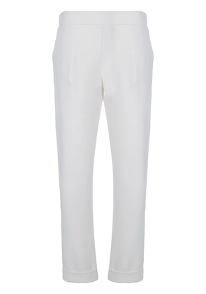 P.A.R.O.S.H. tapered trousers - White