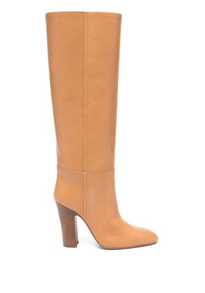 Paris Texas 100mm Lavinia boots - Brown