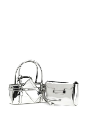 DSQUARED2 mini Twin tote bag - Silver