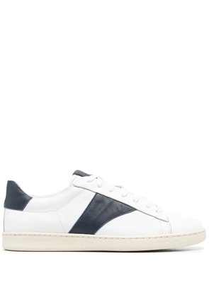 RHUDE leather low-top sneakers - White