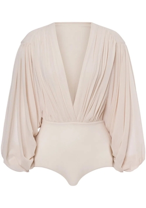 Philosophy Di Lorenzo Serafini draped-sleeve top - Pink