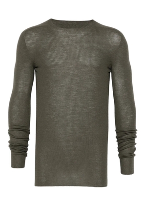 Rick Owens ribbed-knit T-shirt - Green