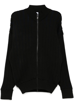 CFCL louver stand-up collar jacket - Black