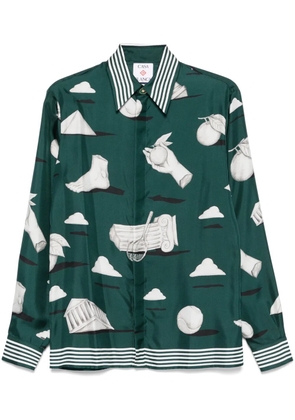 Casablanca Metaphysical shirt - Green