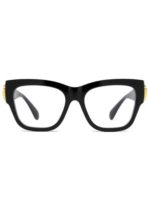 Gucci Eyewear geometric-frame glasses - Black