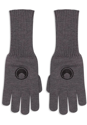 Marine Serre Lunghi gloves - Grey