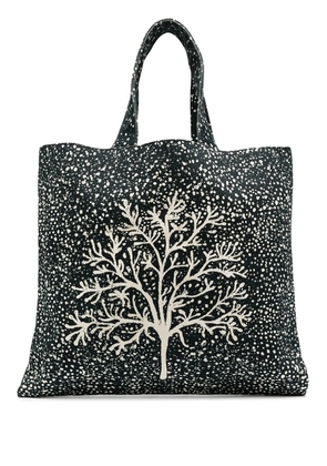 10 CORSO COMO tree-print tote bag - Black